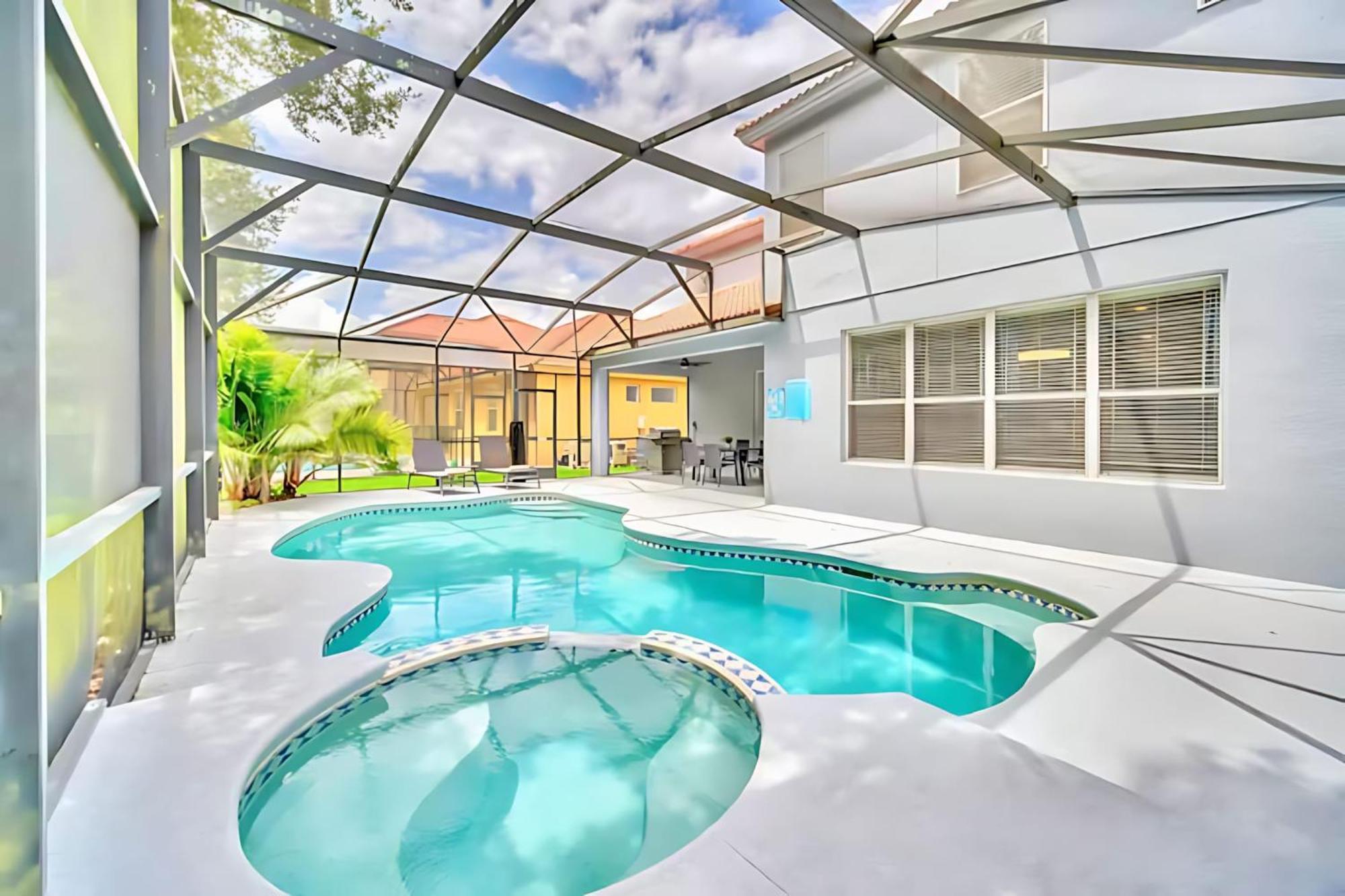 6Br Resort Home Near Disney - With Private Pool Hot Tub And Games Room Kissimmee Exterior foto